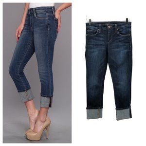 Joe's Jeans | Ettie Cuffed Crop Dark Wash Skinny Jeans Size 25